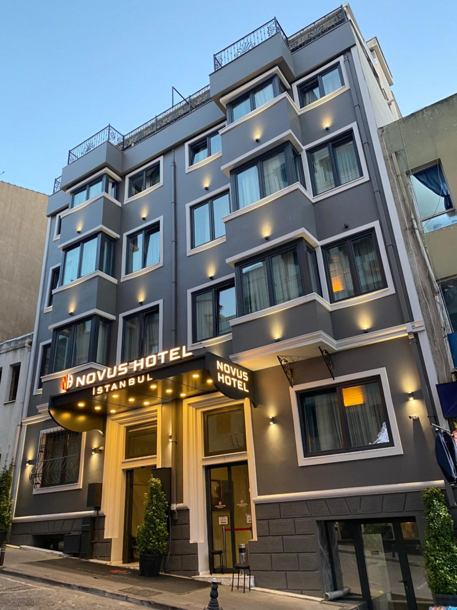 Novus Hotel Istanbul Exterior foto